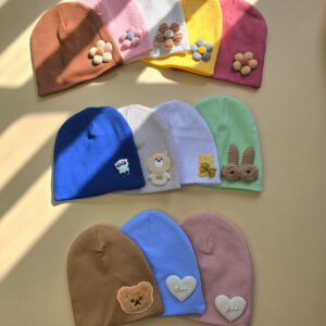 کلاه کش باف استیکر دار
