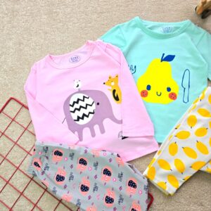 ست بلوز شلوار راحتی دخترانه