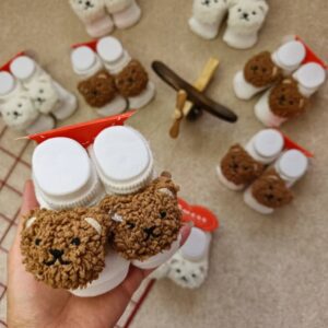 جوراب عروسک برجسته تدی ترک