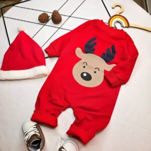 سرهمی نوزادی طرح گوزن