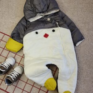 سرهمی کاپشنی ضد اب پنگوئن جورابدار