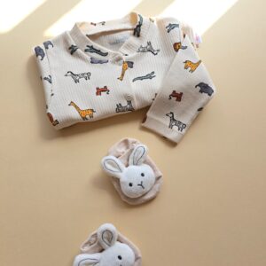 سرهمی نوزادی طرح حیوانات ترک