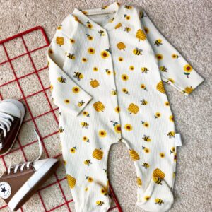 سرهمی نوزادی جورابدار زنبور